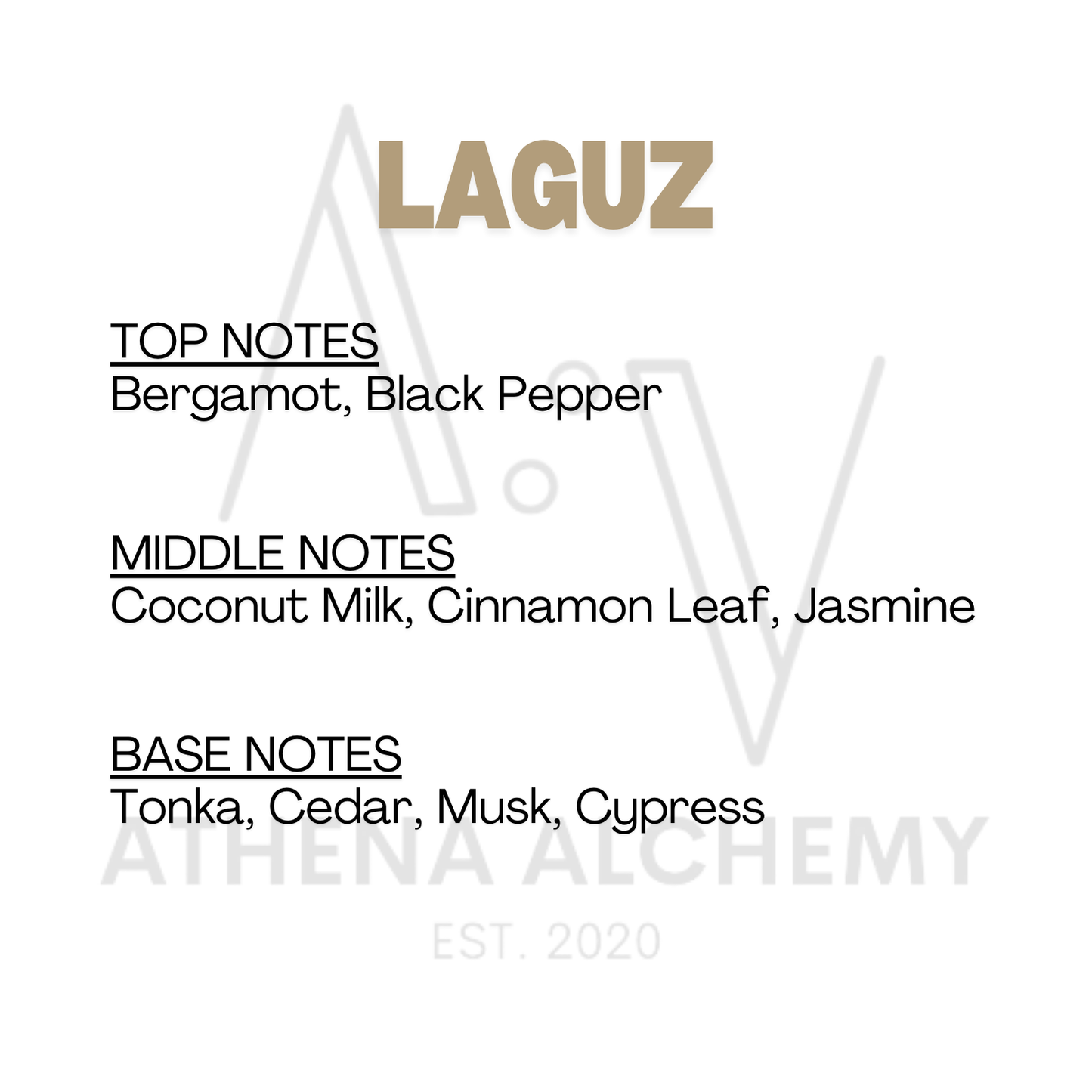 LAGUZ : Men’s Oil Based Cologne